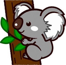 コアラのイラスト/Koala bear