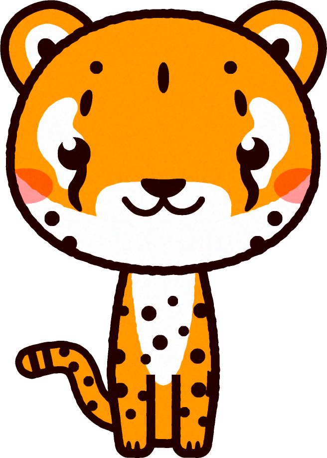 チーターのイラスト/Cheetah