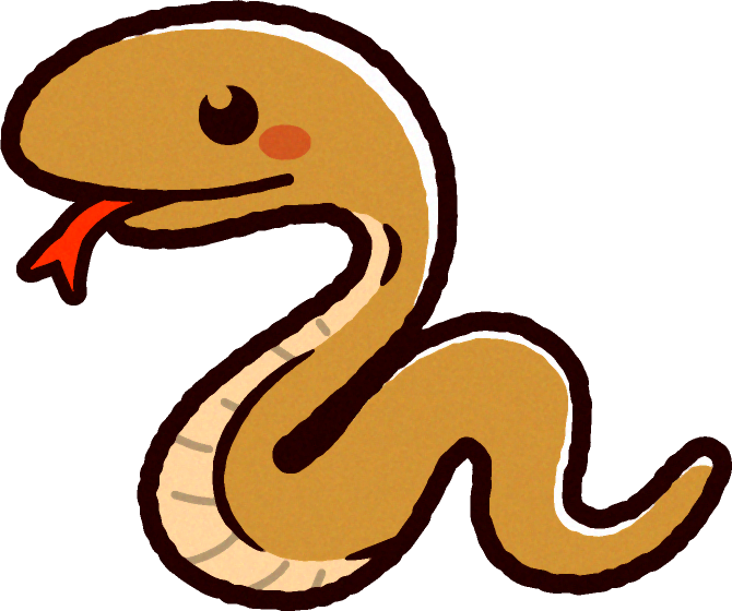 ヘビのイラスト/Snake