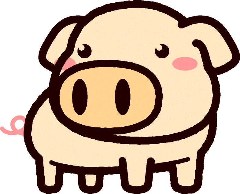 ブタのイラスト