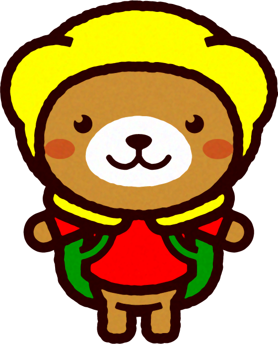 防災イラスト/クマ