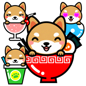 かわいい犬イラスト