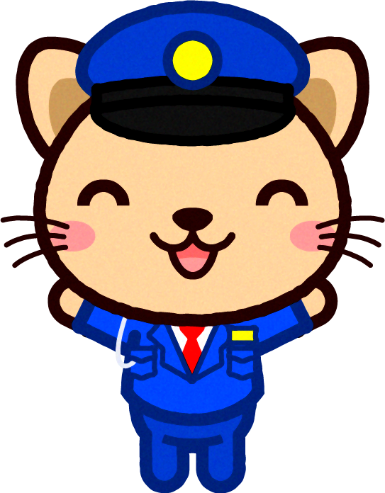 動物の警備員イラスト/トラネコ