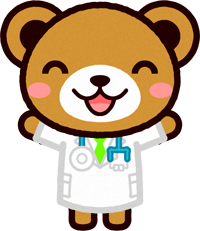 動物のお医者さんイラスト/クマ