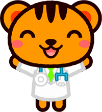 動物のお医者さんイラスト/リス