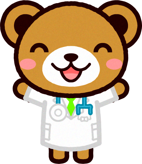 動物のお医者さんイラスト/クマ