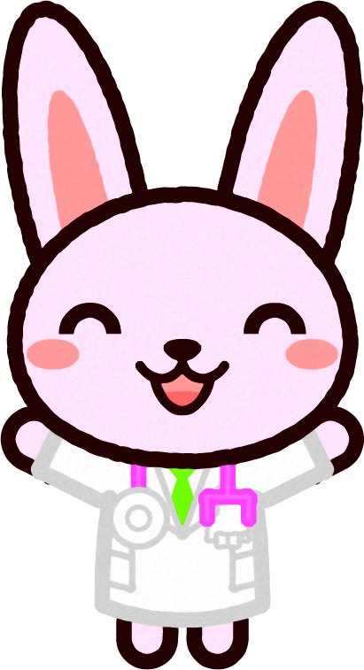 動物のお医者さんイラスト/ウサギ