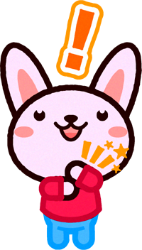 納得の動物イラスト/ウサギ