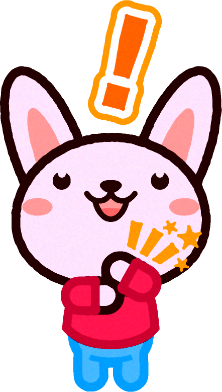 納得の動物イラスト/ウサギ
