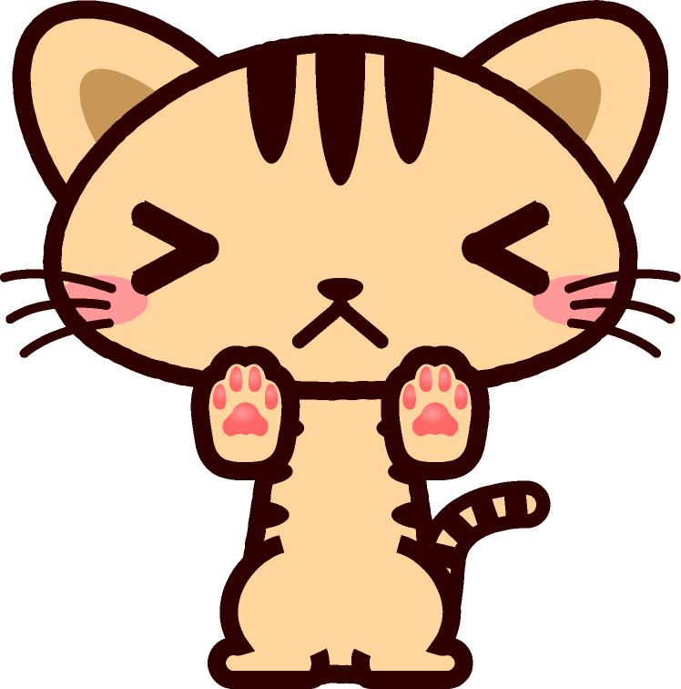 猫イラスト/拒絶する