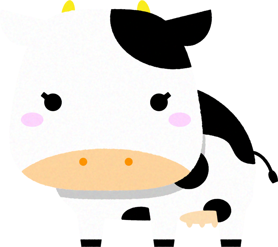 牛のイラスト/メス