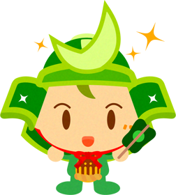 鎧兜を着た、かわいい赤ちゃんイラスト/男の子2