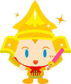 鎧兜を着た、かわいい赤ちゃんイラスト/男の子4