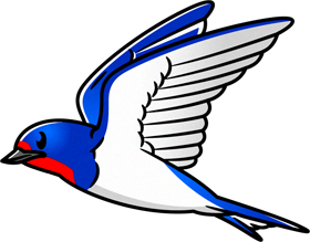 ツバメのイラスト