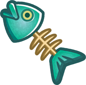 魚の骨イラスト