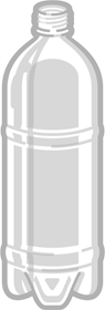 空のペットボトル1.5Lイラスト