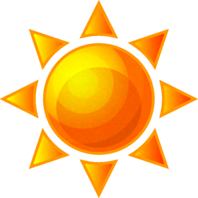 晴れのイラスト