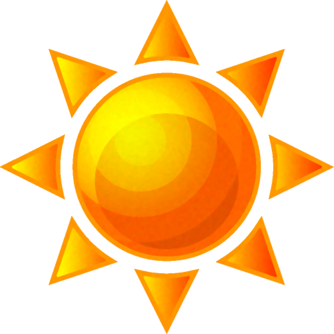 晴れのイラスト