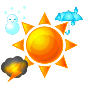 晴れのイラスト