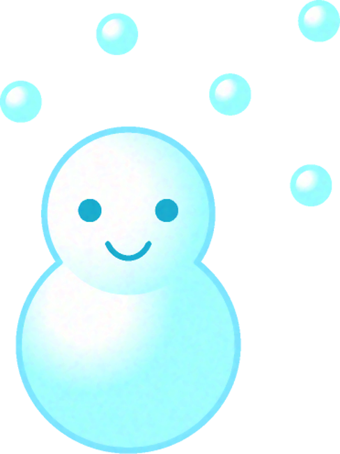 雪のイラスト