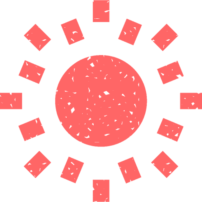 晴れイラスト/太陽