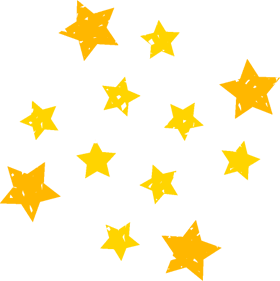 夜の晴れイラスト/星空