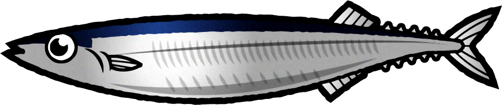 サンマのイラスト