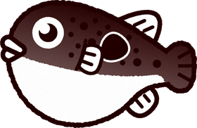 トラフグのイラスト