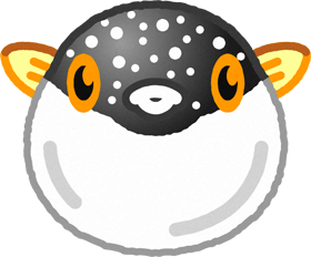 フグのイラスト