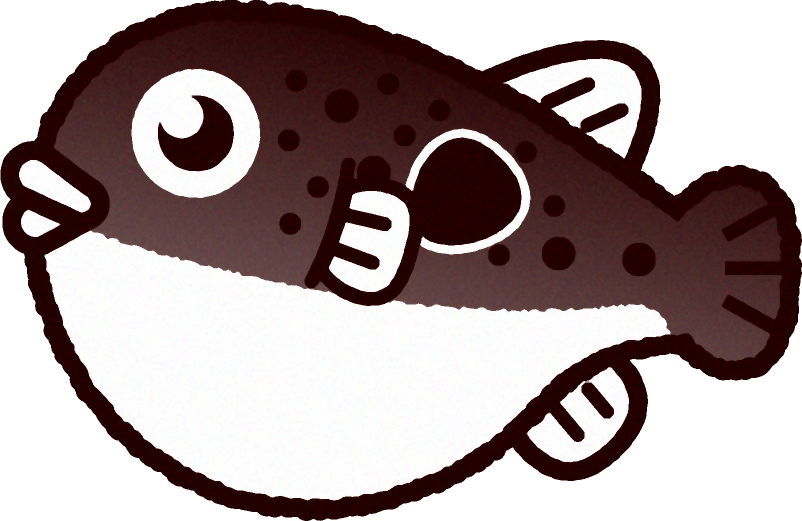 トラフグのイラスト