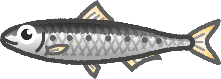 イワシのイラスト