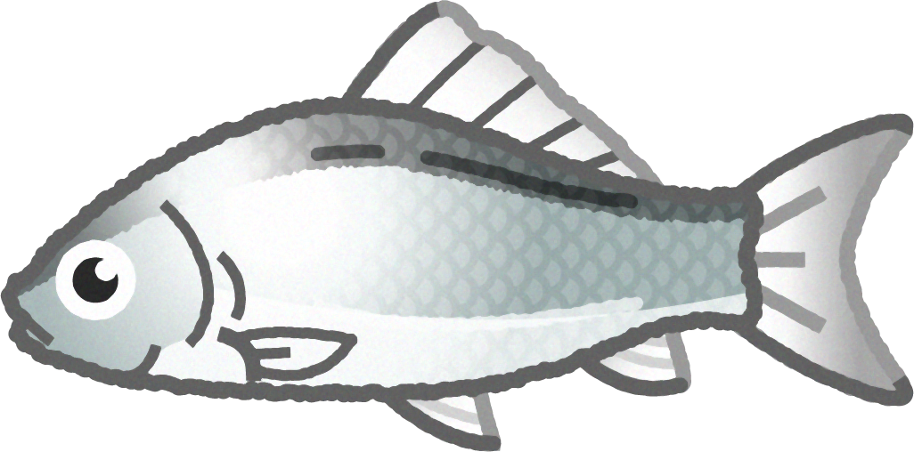 ギンブナのイラスト