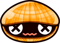 貝のイラスト/グロッキー