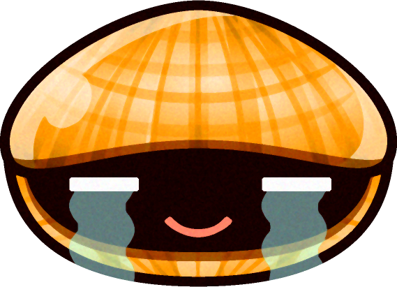 貝のイラスト/感涙