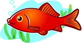 金魚のイラスト