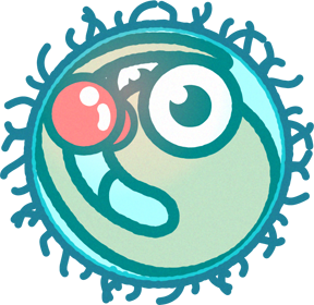 メダカの赤ちゃんイラスト