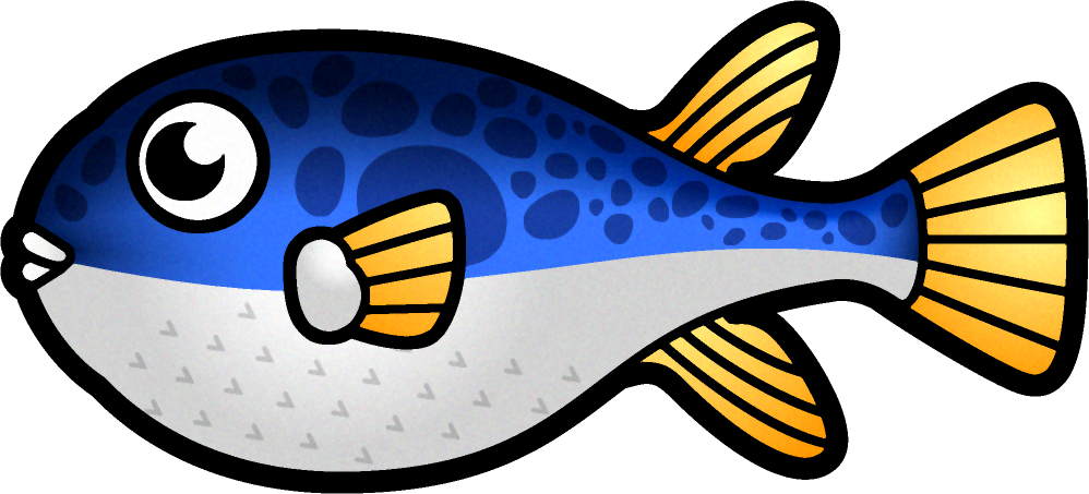 トラフグのイラスト