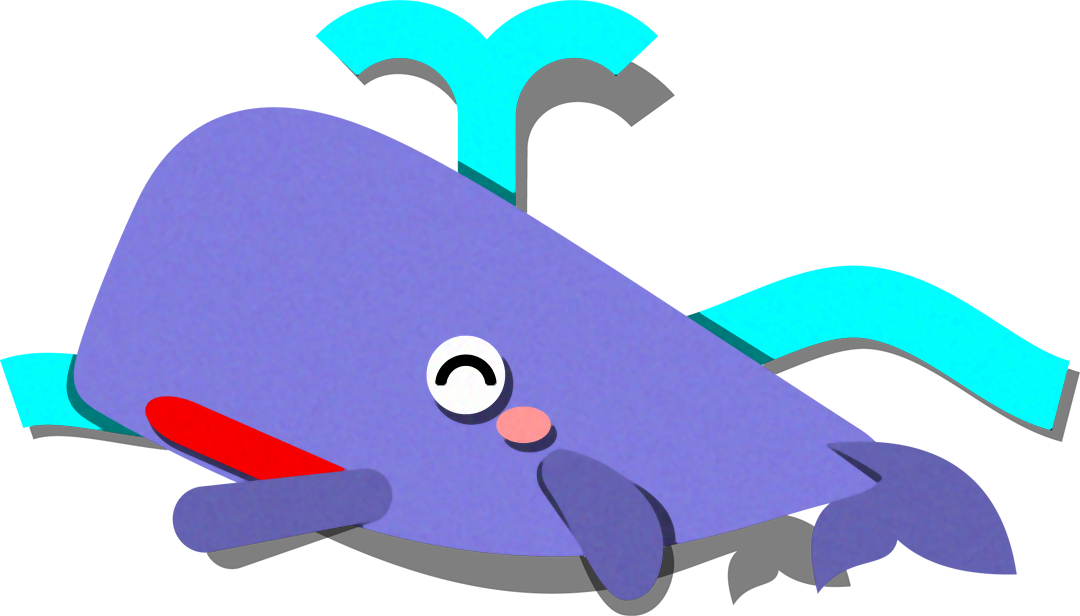 クジラのイラスト
