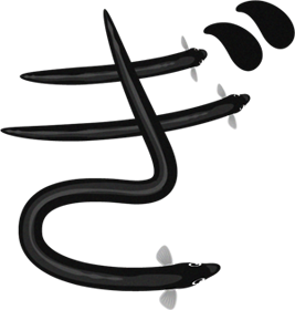 鰻のぎイラスト/文字_上