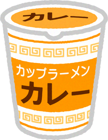 豚骨ラーメンのイラスト
