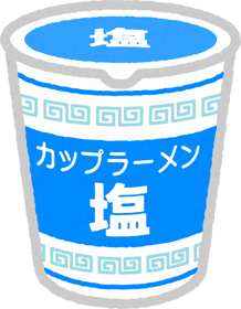 豚骨ラーメンのイラスト