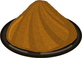 淡色味噌イラスト