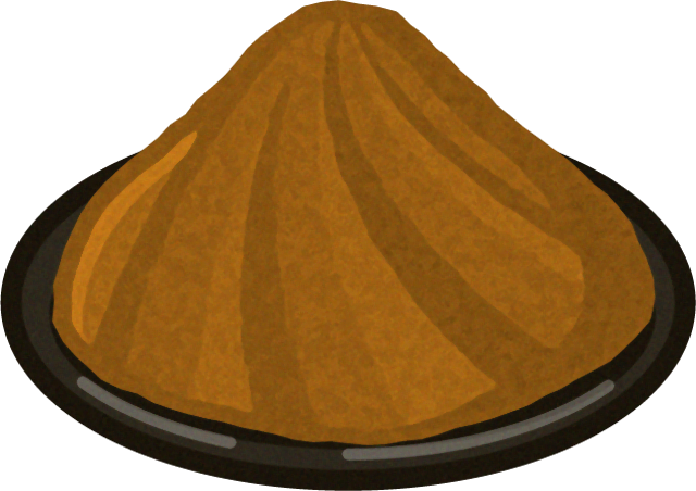 淡色味噌イラスト