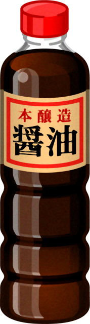 本醸造醤油イラスト