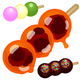 団子イラスト
