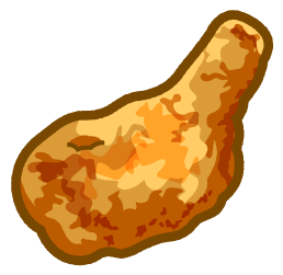 フライドチキンのイラスト