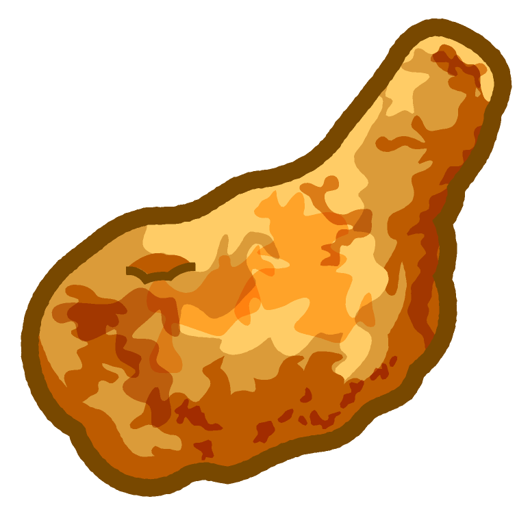 フライドチキンのイラスト