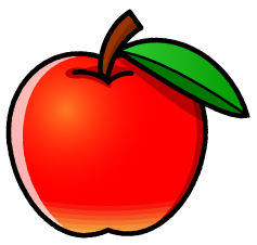 リンゴのイラスト