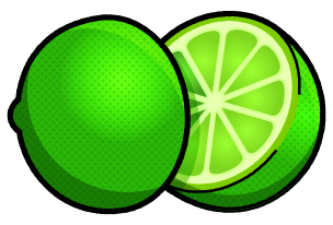 ライムのイラスト