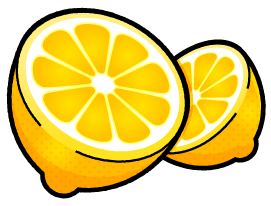 レモンのイラスト